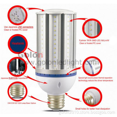 E40 LED Light 45W 4500lm LED Streete Bulb IP64 Waterproof 100-277VAC E40 LED Bulb